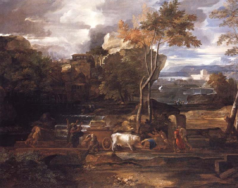 Bourdon, Sebastien The Return of the Ark oil painting picture